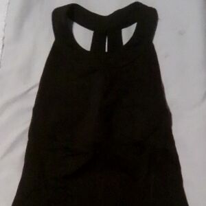 Black Sleeveless Top